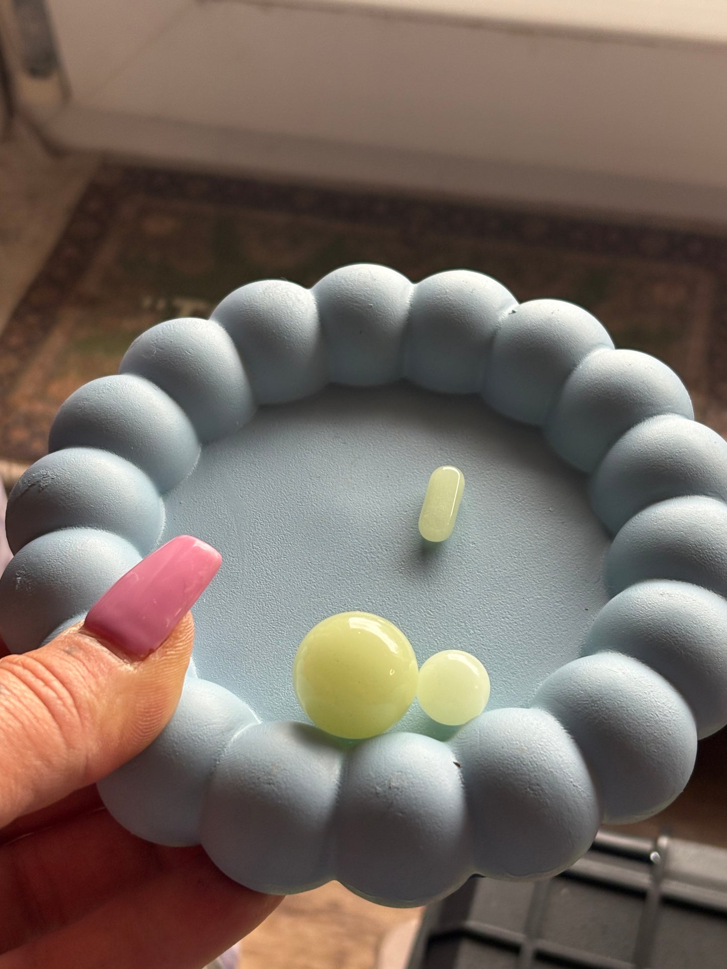 Alien Green Terp Slurper Marble Dab Set